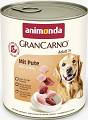 Animonda Pies GranCarno Adult Mokra Karma z wieprzowiną i indykiem 800g